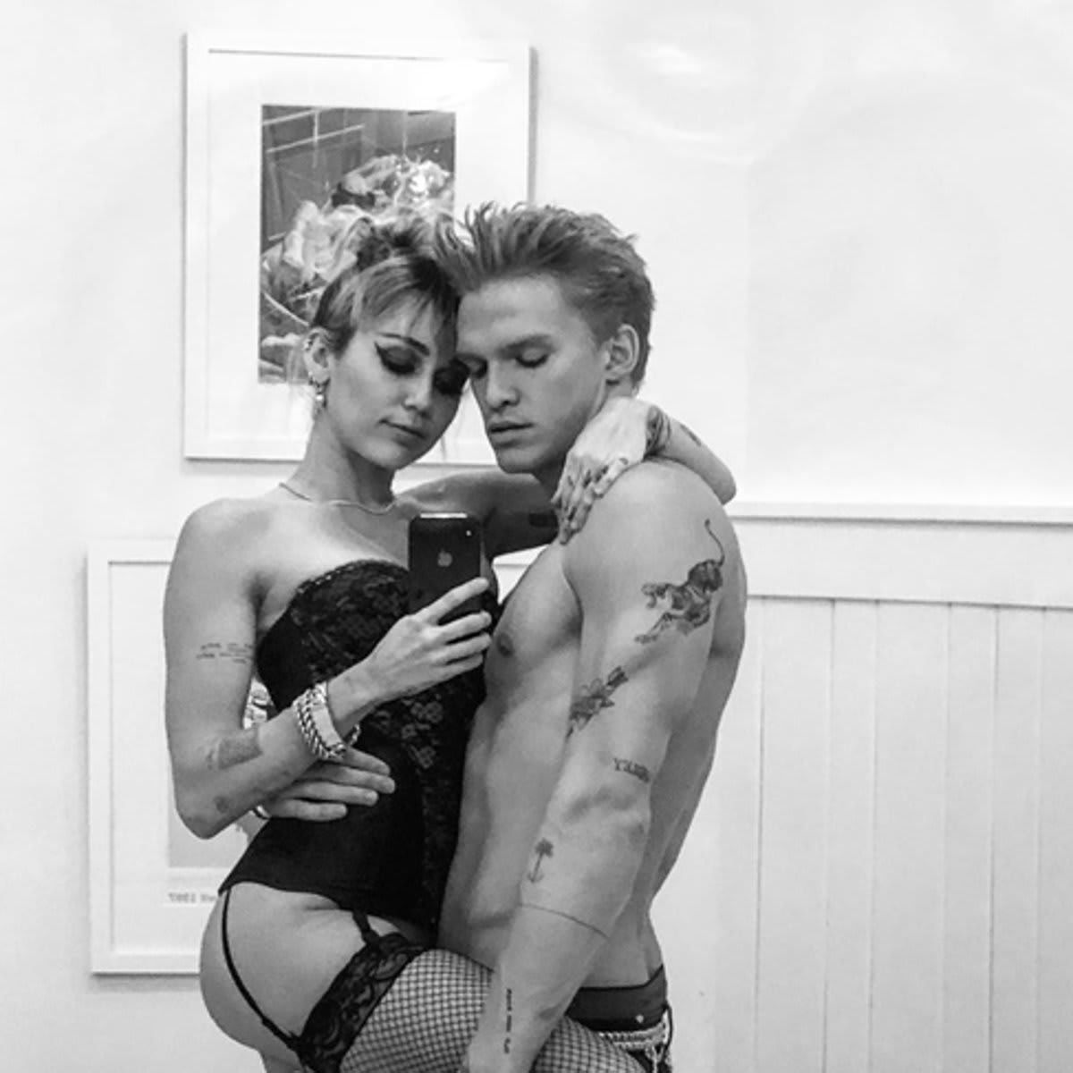 Miley Cyrus and Cody Simpson