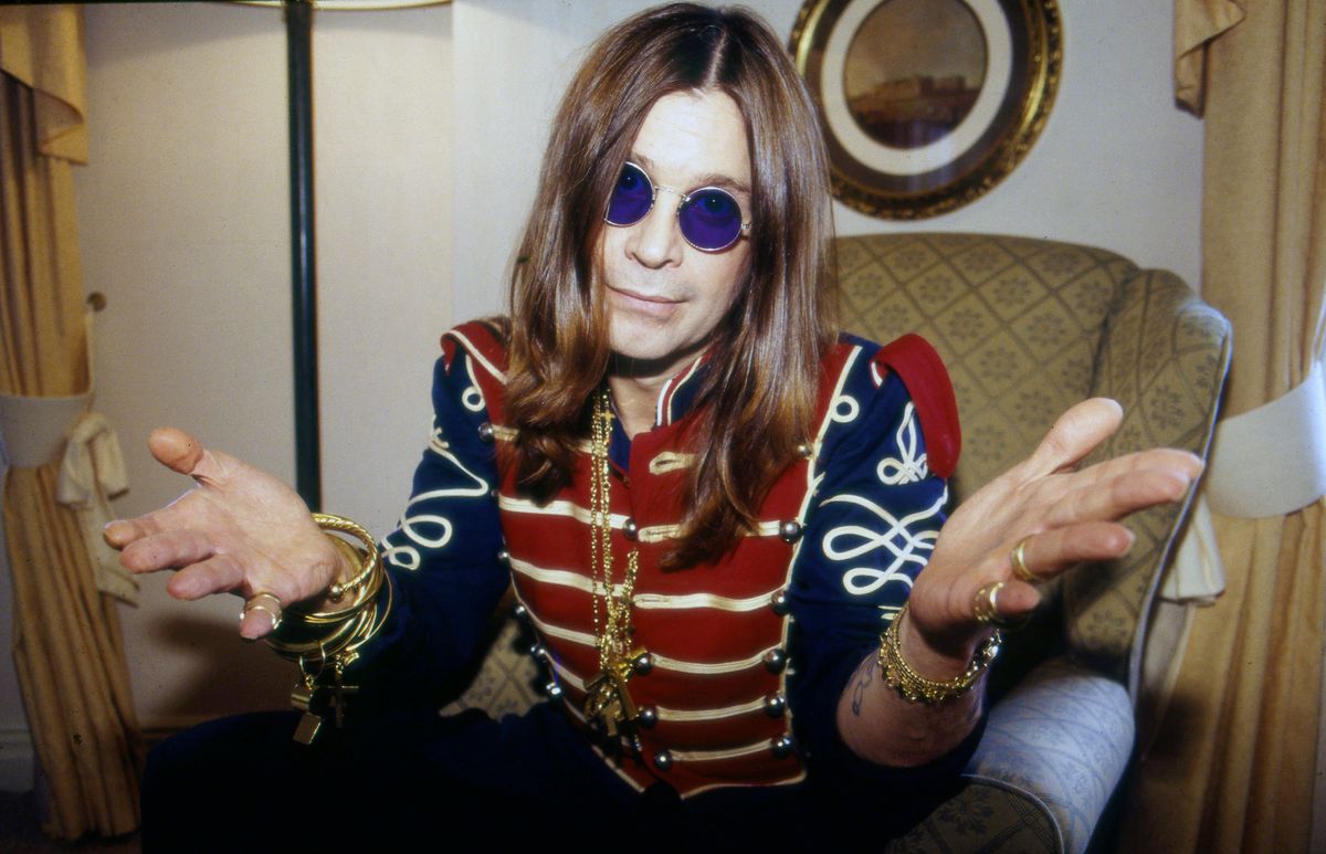 Ozzy Osbourne, portrait, London , United Kingdom, 1991. (Photo by Martyn Goodacre/Getty Images)
