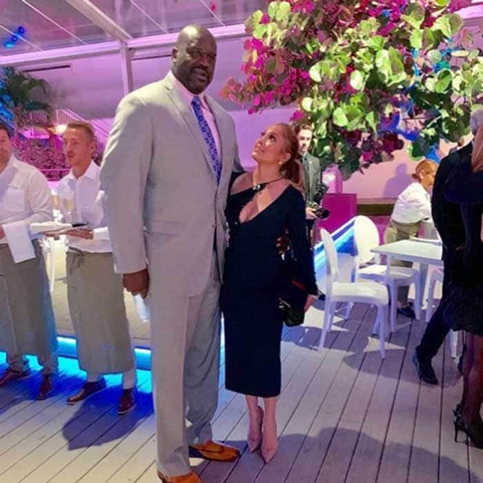 Jennifer Lopez Shaquille O Neal instagram 