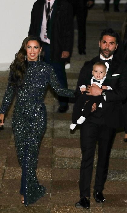 Eva Longoria and family