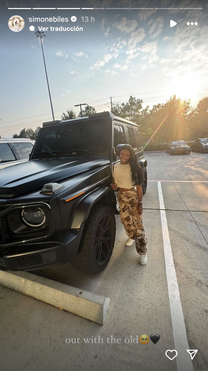 Simone Biles drops thousands in brand-new G-Wagon: The custom interiors are fabulous!