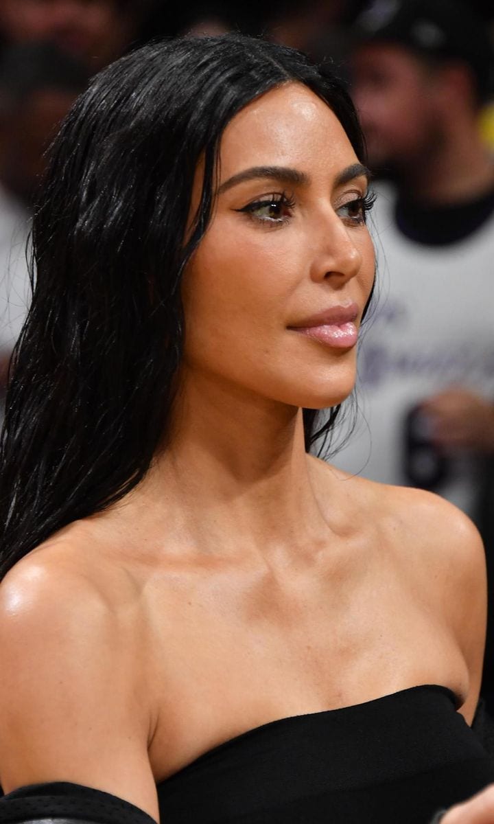 Celebrities At The Los Angeles Lakers Game