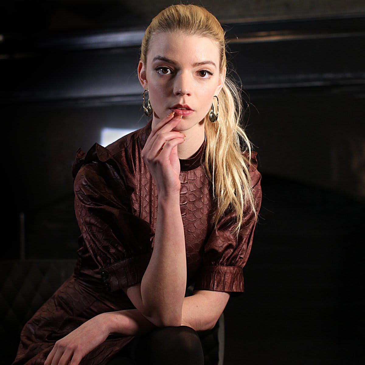 Autumn de Wilde and Anya Taylor Joy