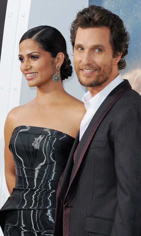 Matthew McConaughey and his wife Camila Alves also dazzled at the glamorous event.