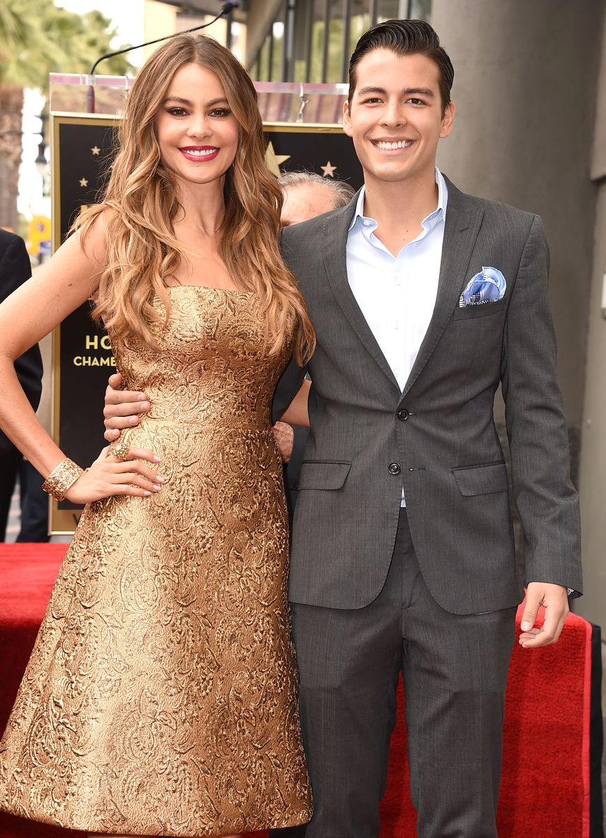 Manolo Gonzalez-Ripoll Vergara and Sofia Vergara Honored With Star On The Hollywood Walk Of Fame on May 7, 2015 in Hollywood, California.  (Photo by Steve Granitz/WireImage)