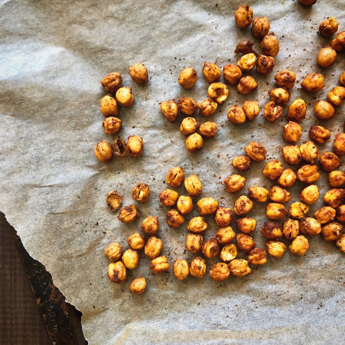 Crispy Sazon Chickpeas