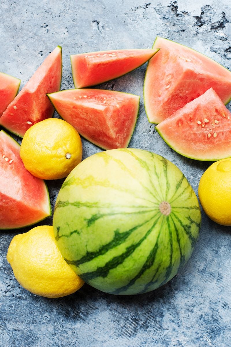 Elevate your watermelon and lemons