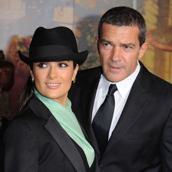 Salma Hayek and Antonio Banderas