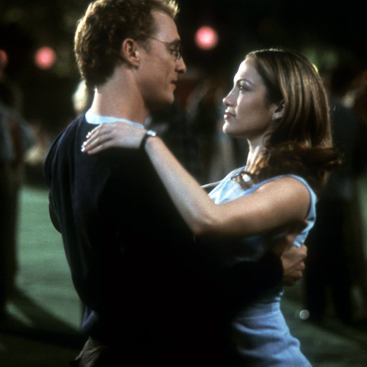 Matthew McConaughey And Jennifer Lopez In 'The Wedding Planner'