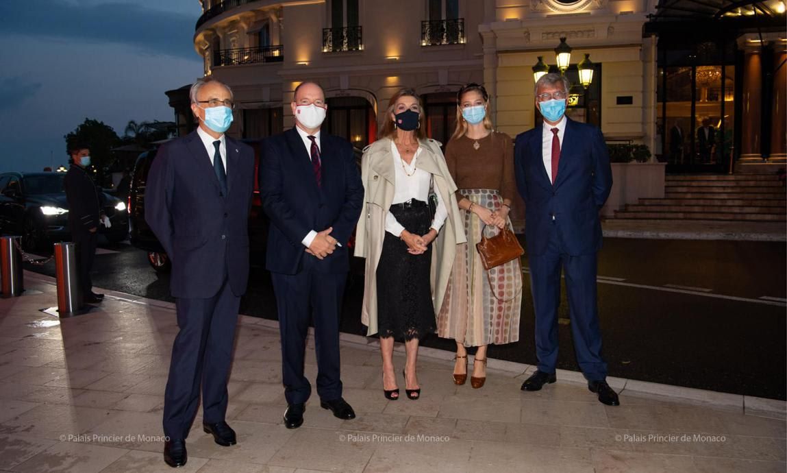 Prince Albert, Princess Caroline and Beatrice Borromeo attended a concert together on Sept. 19