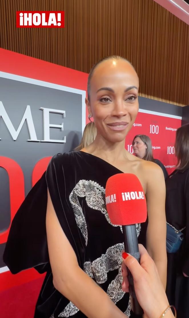 Zoe Saldaña brought inspiration to the Time100 Gala, celebrating Latino representation while sharing heartfelt thoughts on youth, internet culture, ancestral wisdom, and belonging everywhere.