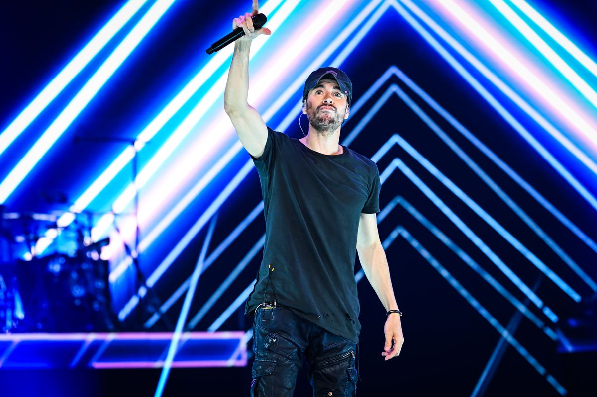 Enrique Iglesias has been touring over the past year