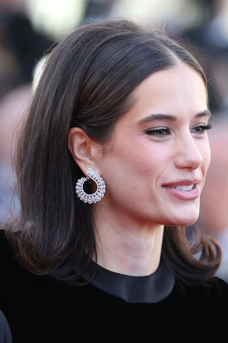 Ella Bleu Travolta attends the "Karma" screening during the 79th annual Cannes Film Festival