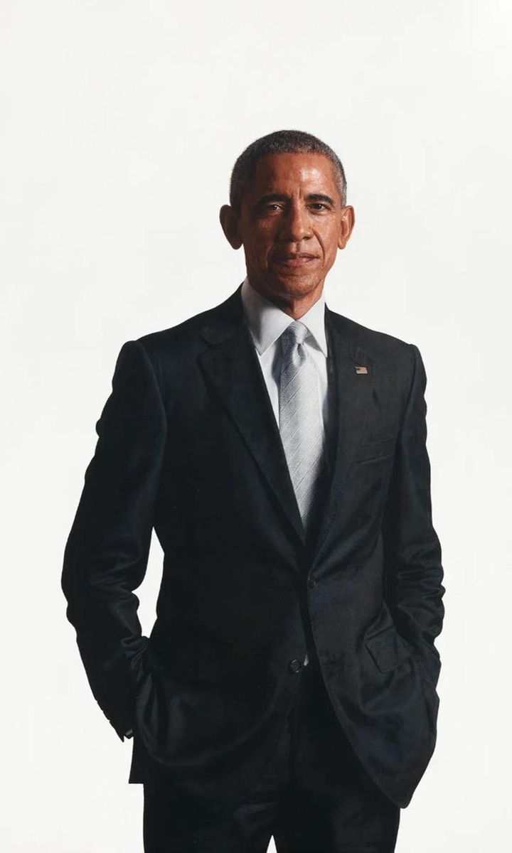Barack And Michelle Obama Return To White House For Official Portrait Unveiling