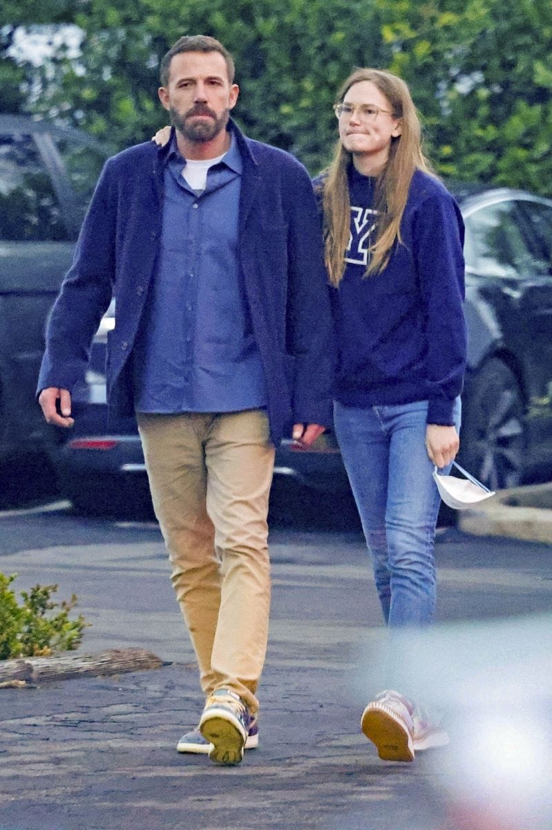 Affleck is often photographed spending time with his kids in Los Angeles