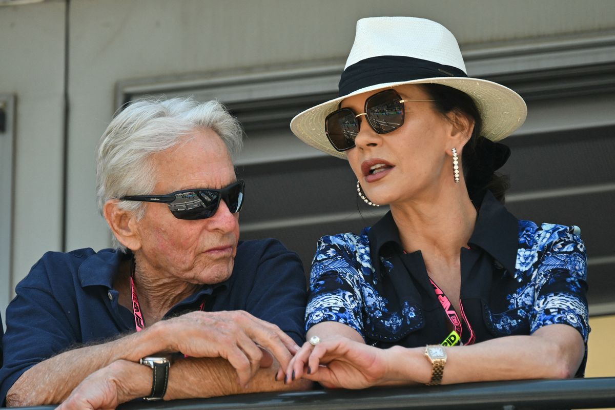 Douglas told Entertainment Tonight that meeting Zeta-Jones stood above even his professional milestones.