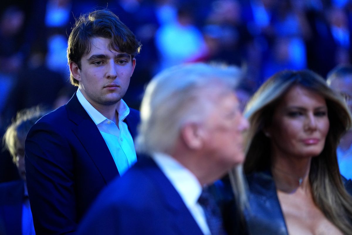 Barron's appearance reignited interest in his close connection to his mother's Slovenian roots and bilingual upbringing.