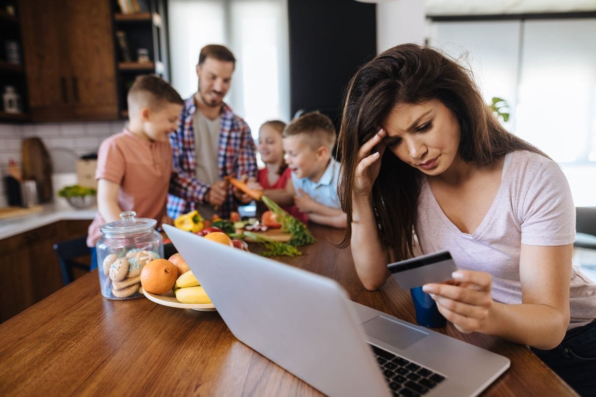The average stress number for mothers was 8.5 on a scale of 1-10