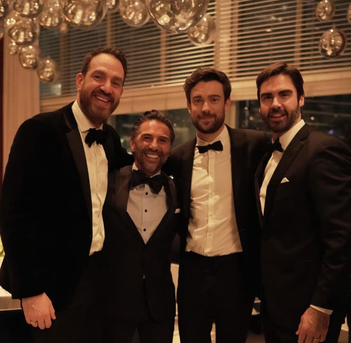 Eve Longoria's husband, Pepe Baston, was among the guests of the evening