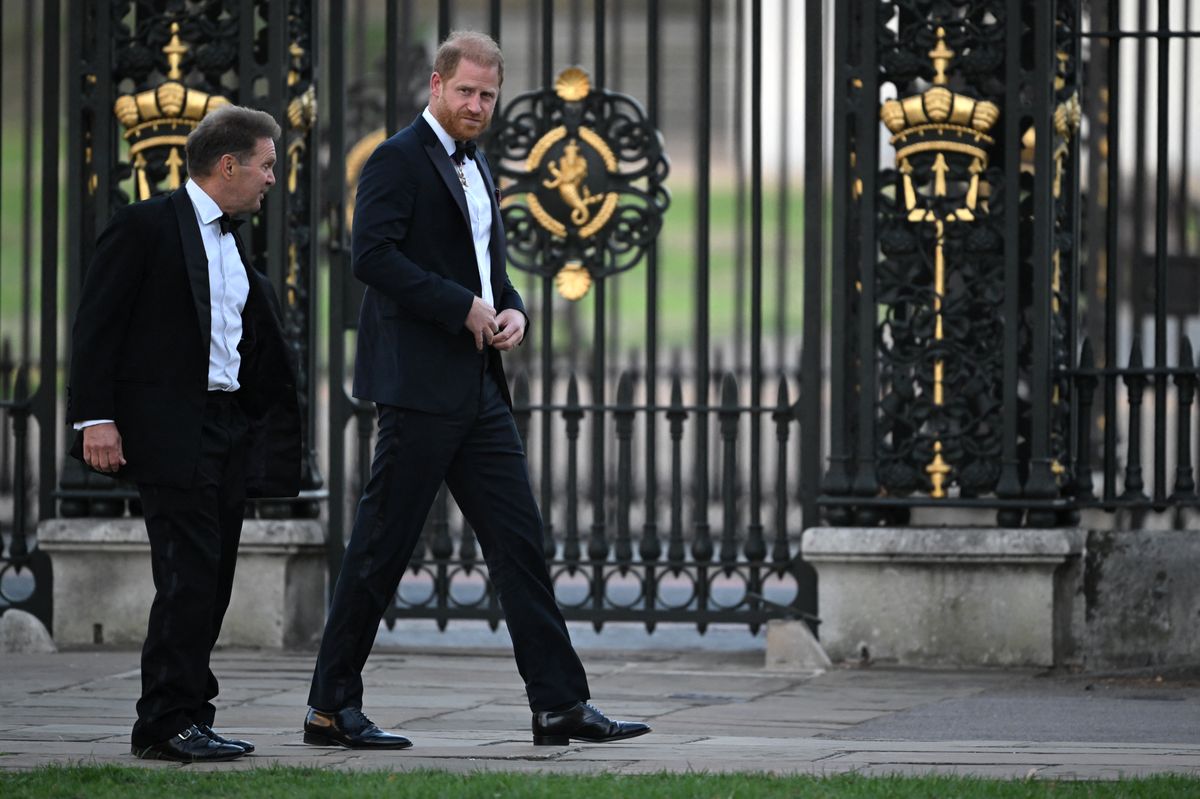 Britain's Prince Harry arrives to attend the inaugural Invictus Spirit Awards