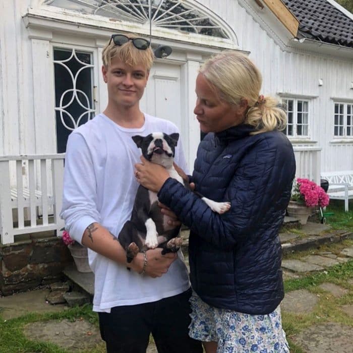 Norways Crown Princess Mette Marit introduces grandchild in photo with son Marius Borg Høiby
