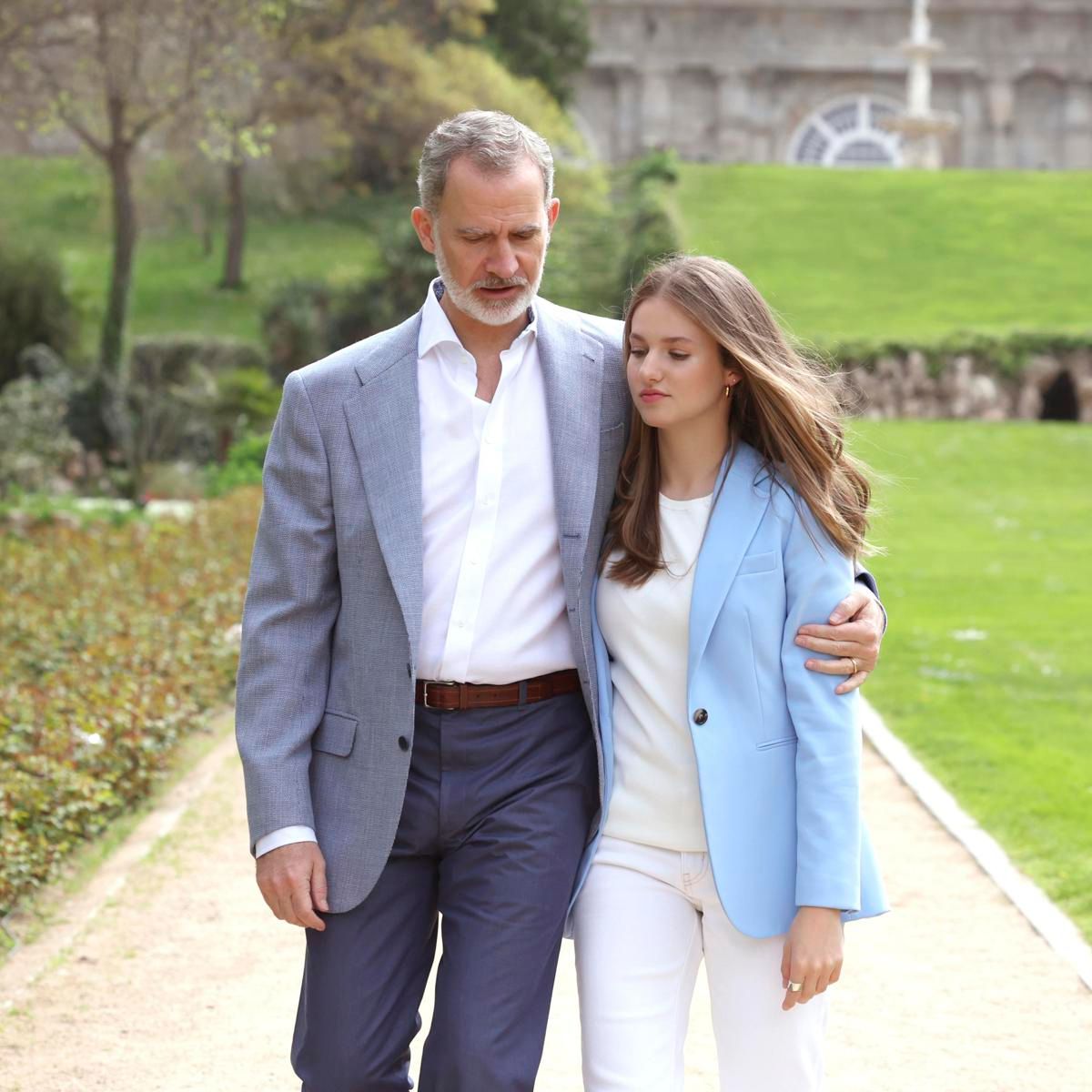 Letizia and Felipe welcomed their first child, Princess Leonor, on Oct. 31, 2005.