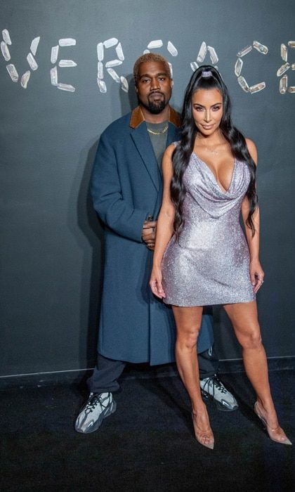 Kim and Kanye West