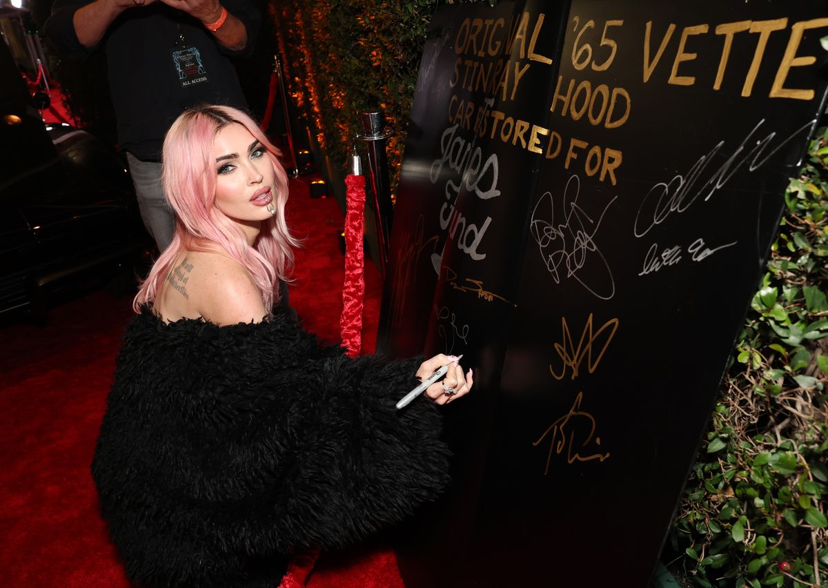 Megan Fox attends the Jam for Janie GRAMMY Awards Viewing Party