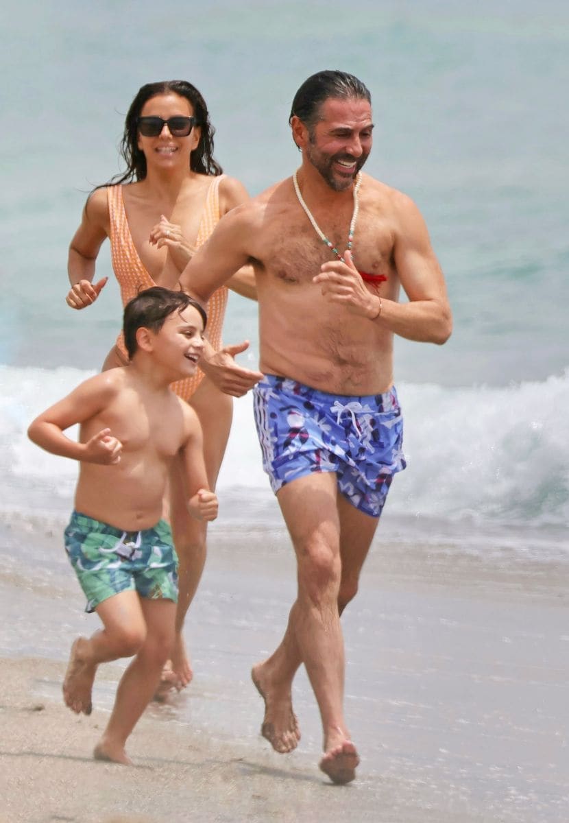 The family were also joined by the Puerto Rican actor Amaury Nolasco best known for the role of Fernando Sucre on the Fox television series Prison Break. 