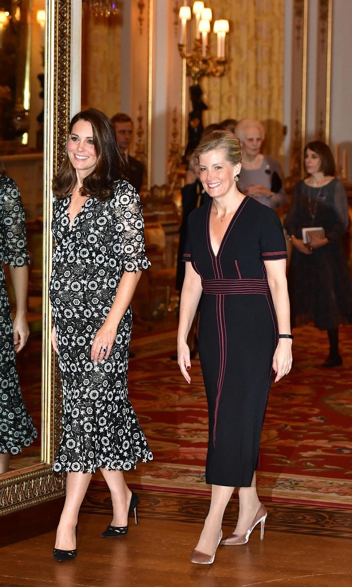 Sophie Wessex and Kate Middleton