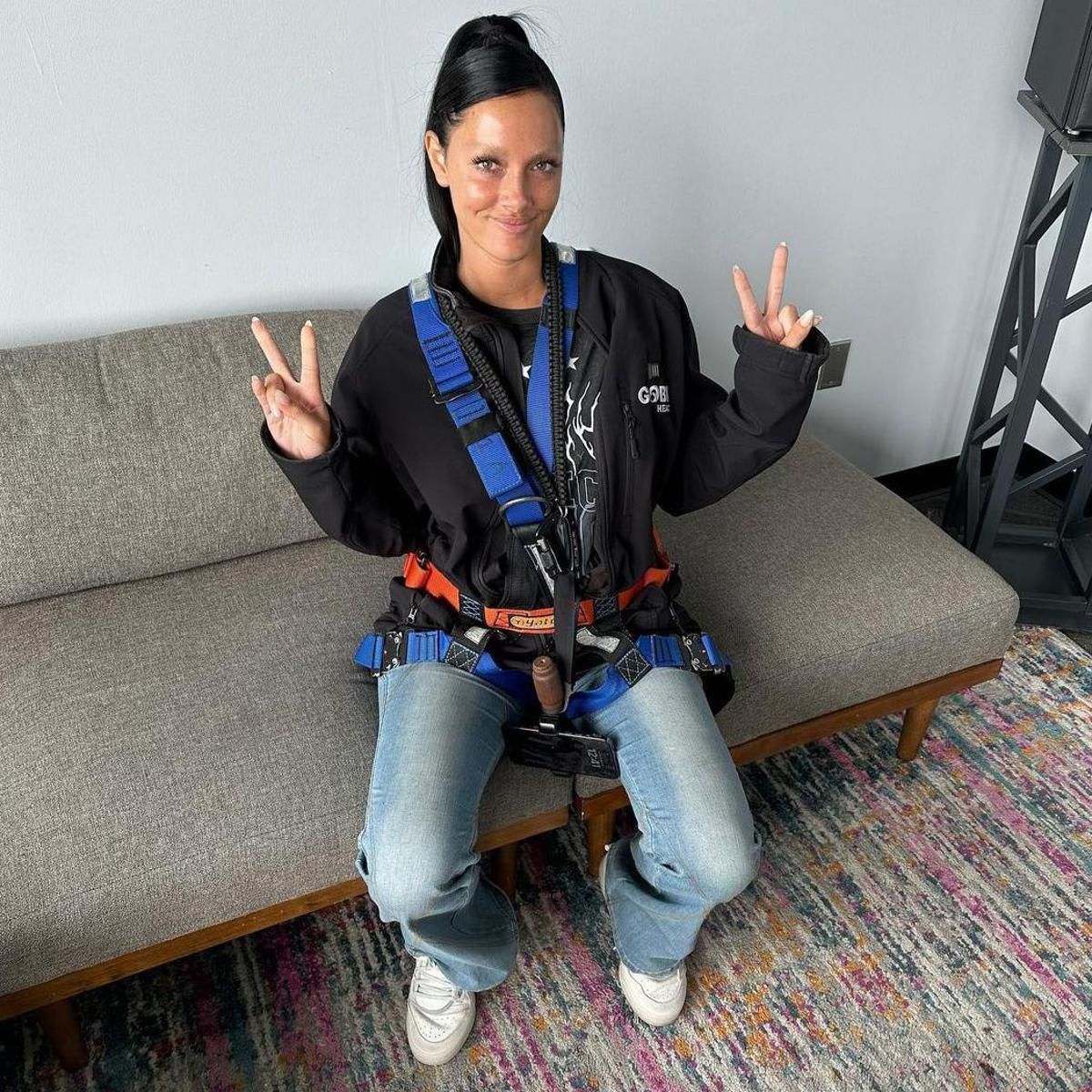 Oriana Sabatini y Dybala en Nueva York