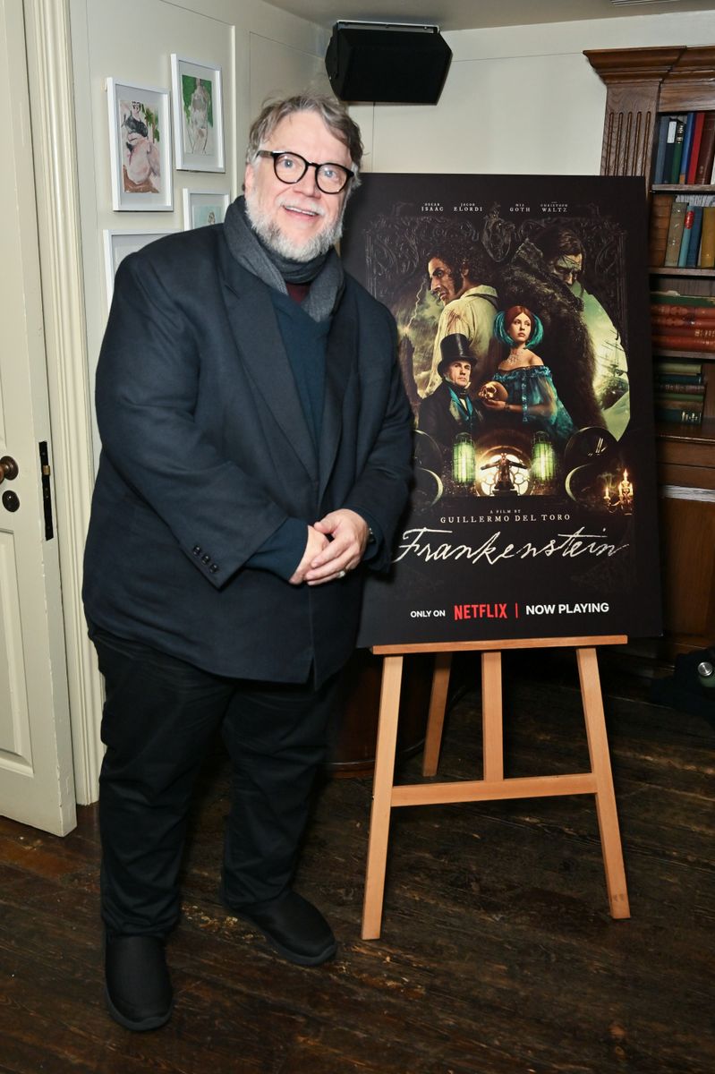 Guillermo del Toro at the National Youth Theatre screening of "Frankenstein" 