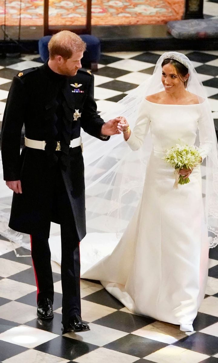 Meghan revealed that she and Harry tied the knot three days before their royal wedding in 2018
