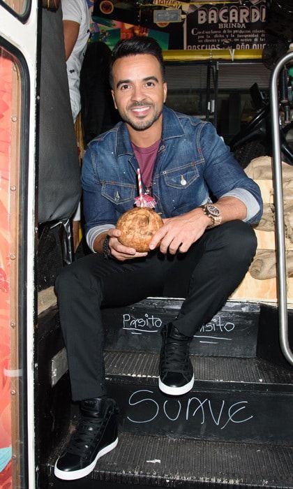 Luis celebrated National Rum Day with Bacardi in New York City.
Photo: Mike Coppola/Getty Images