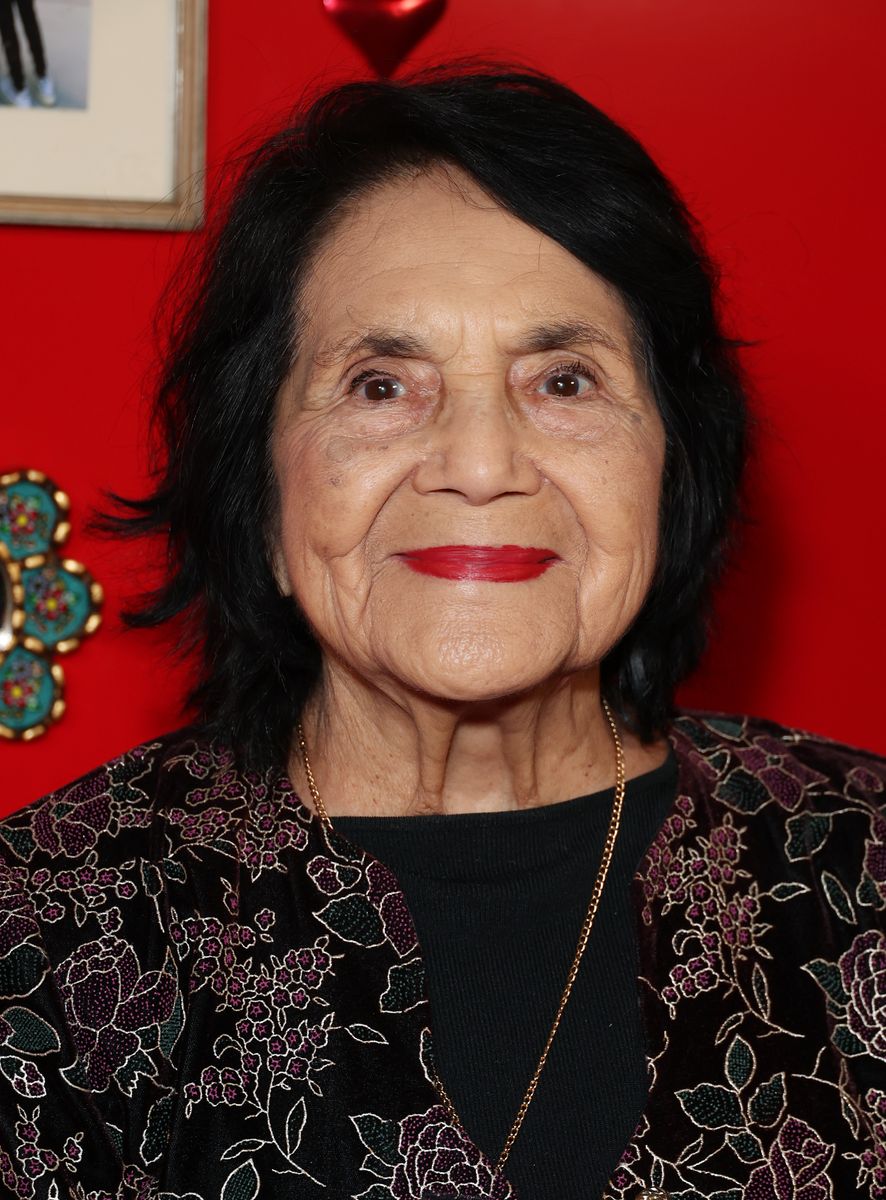Dolores Huerta on November 30, 2025 in Los Angeles, California.