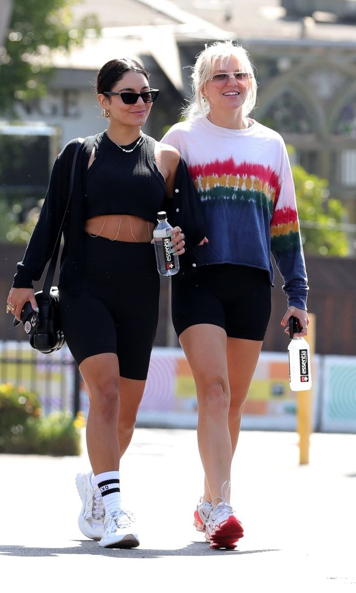 Vanessa Hudgens leaving gym