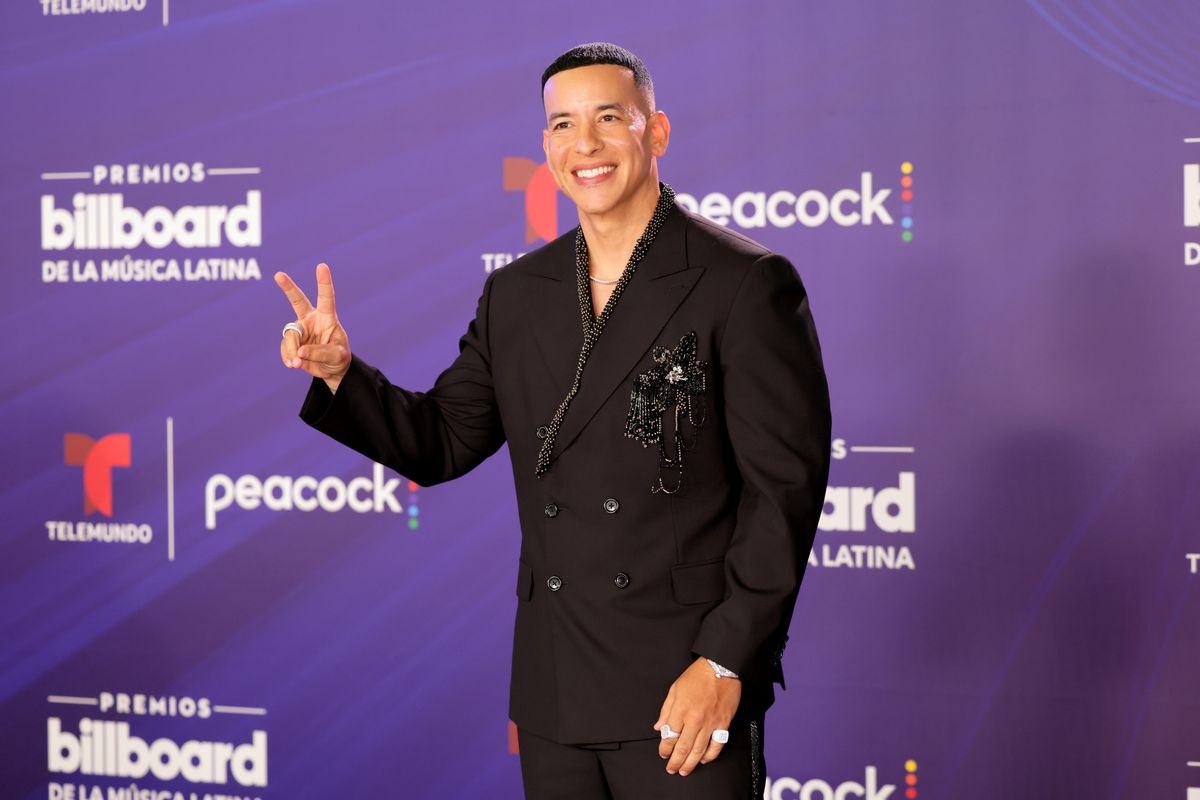 Daddy Yankee attends the 2025 Billboard Latin Music Awards at James L. Knight Center on October 23, 2025 in Miami, Florida.  (Photo by Alekandra London/WireImage) 