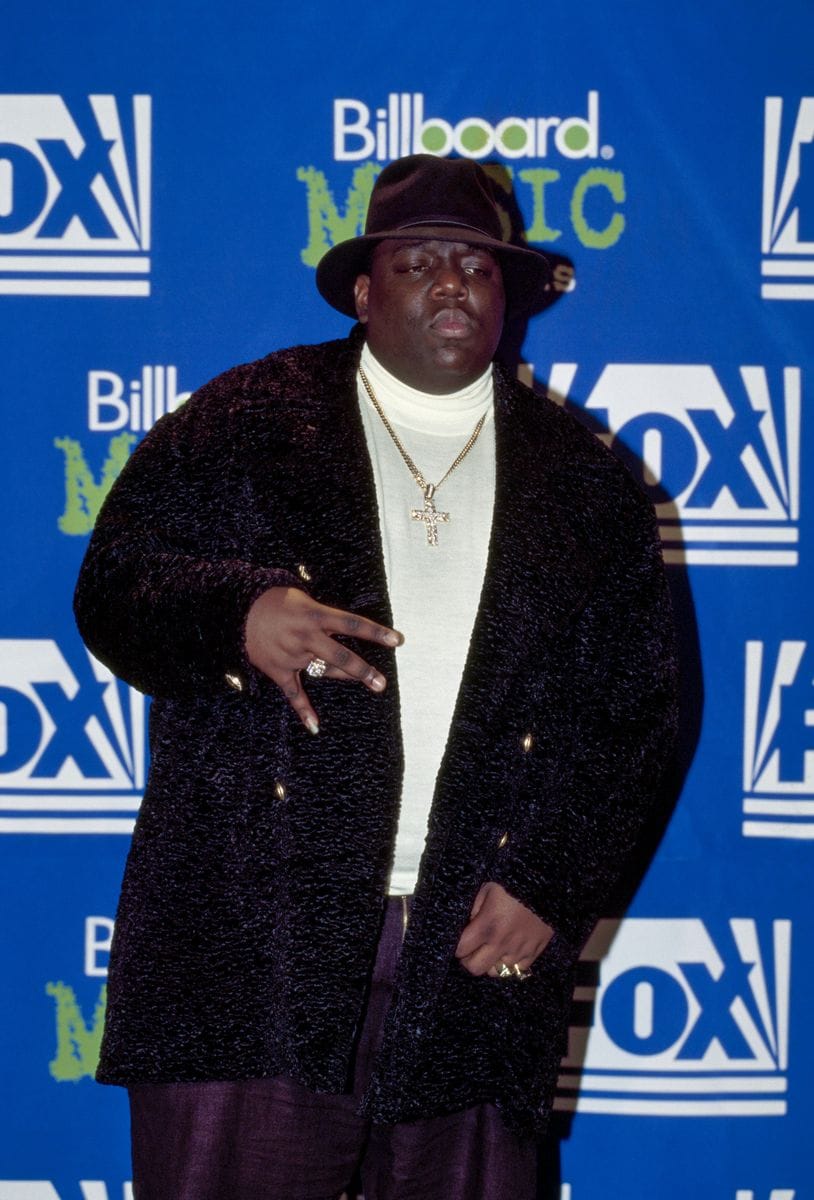 Rapper Notorious B.I.G. AKA Biggie Smalls (Christopher Wallace)