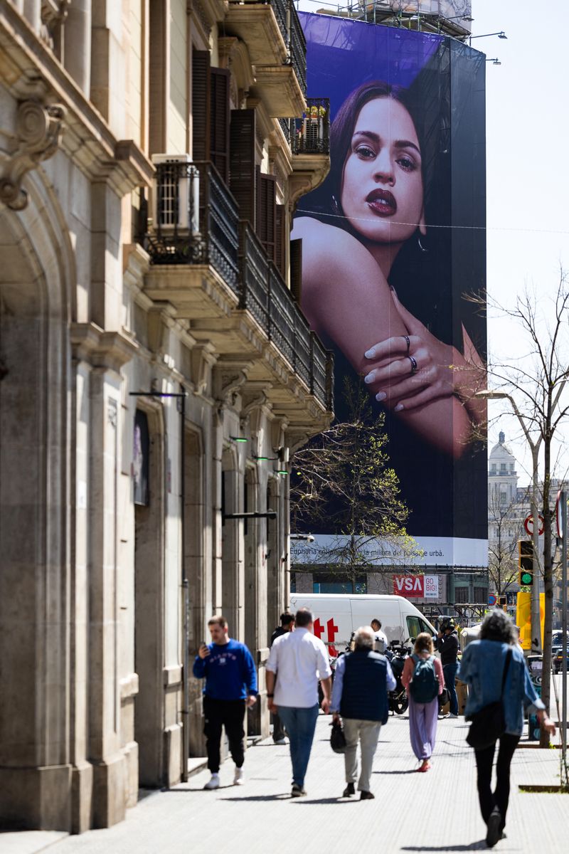 Rosalía's return to Barcelona comes amid uncertainty surrounding the future dates of her North American tour.