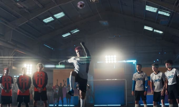 CNCO PrettyMuch soccer game