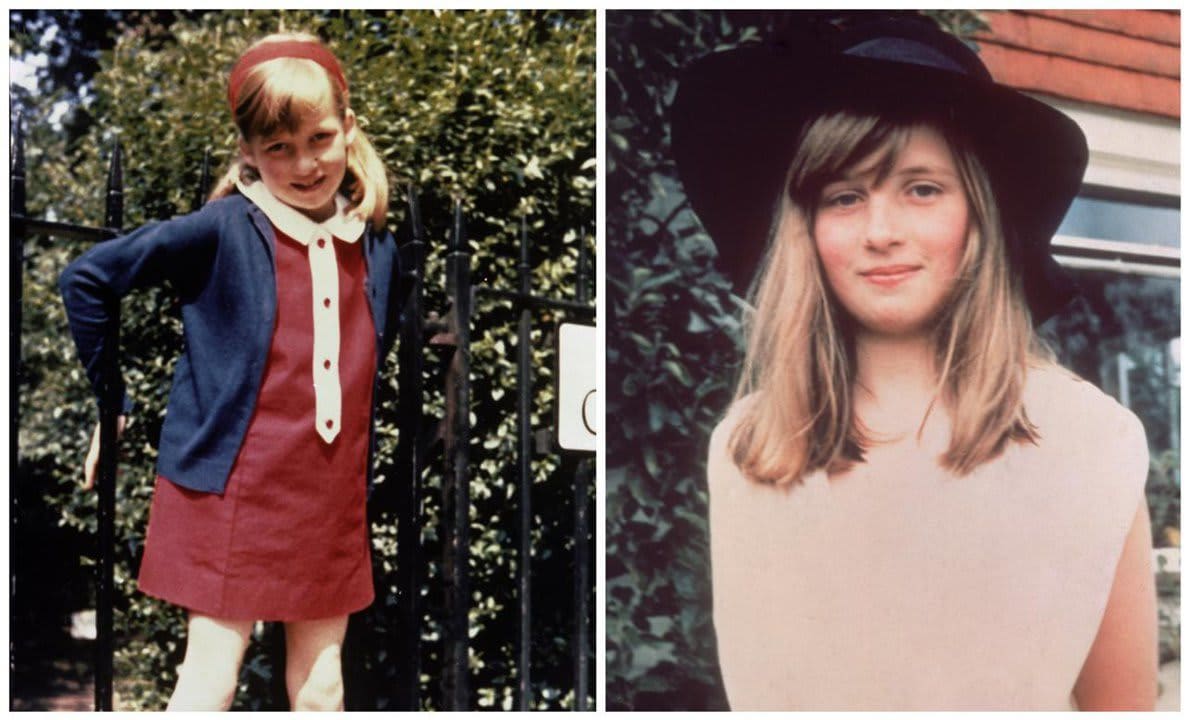 Princess Diana at the age of 10