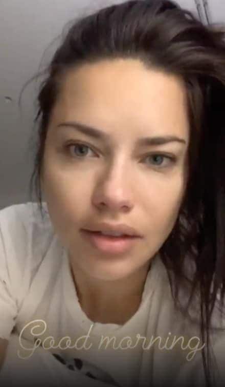adriana lima morning beauty