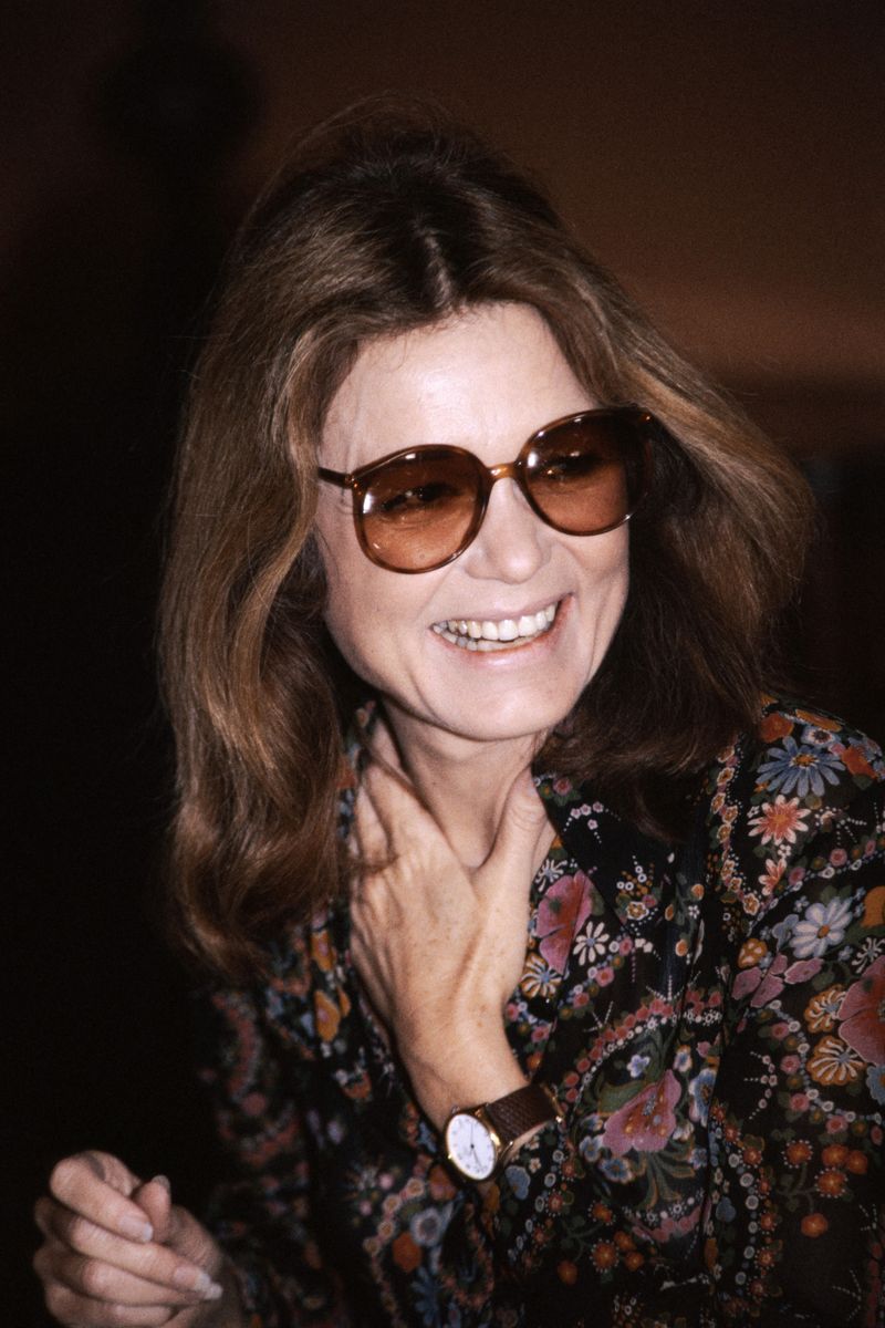 Women's rights activist Gloria Steinem on April 5, 1985.