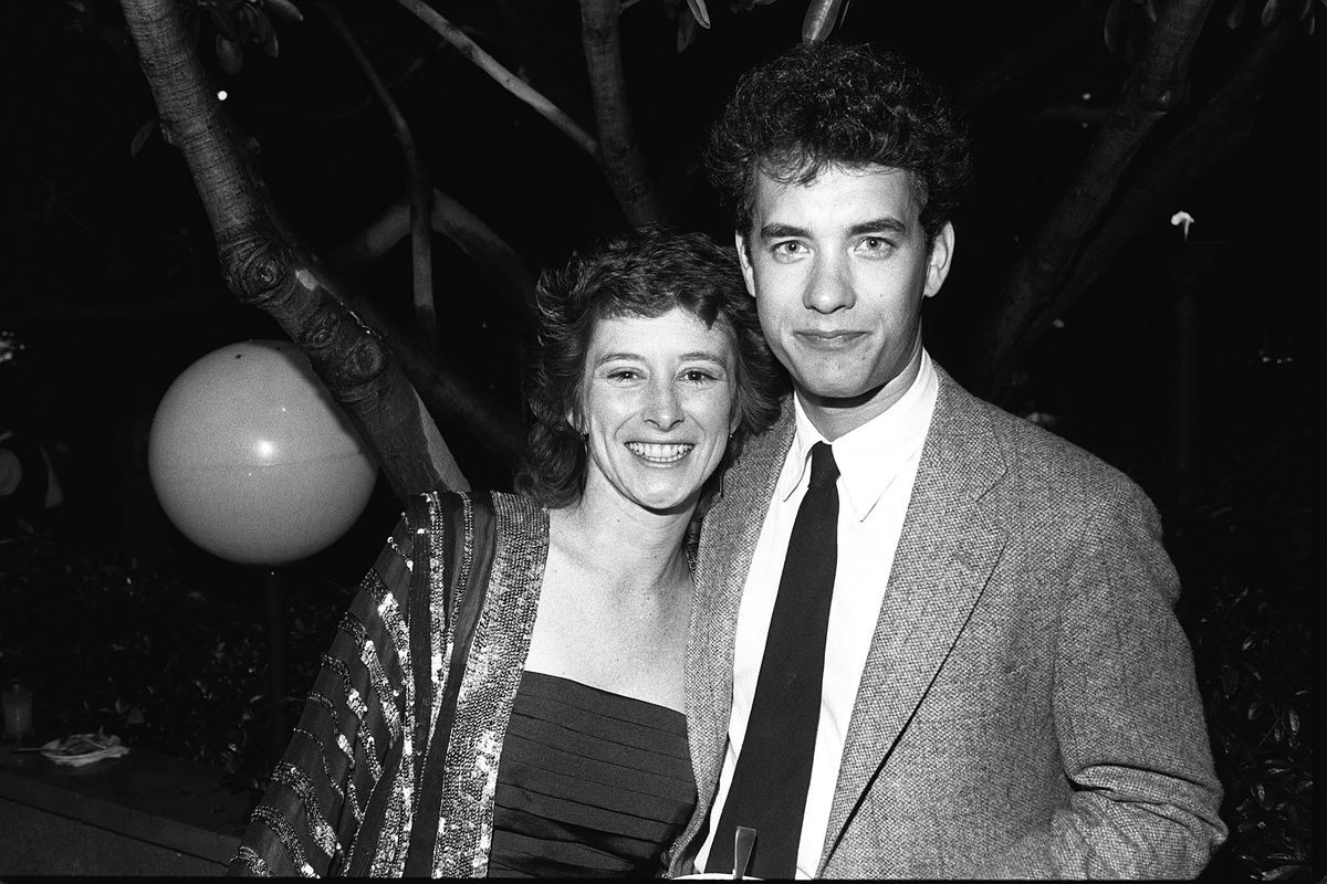 Tom Hanks and the late actress Samantha Lewes