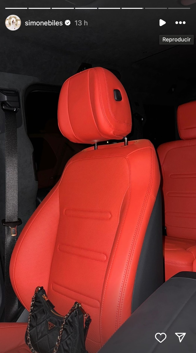 Simone Biles drops thousands in brand-new G-Wagon: The custom interiors are fabulous!