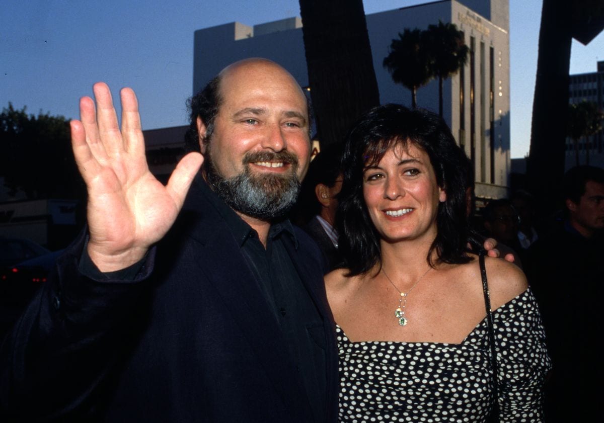 Rob and Michele at the Premiere of When Harry Met Sally, 1989