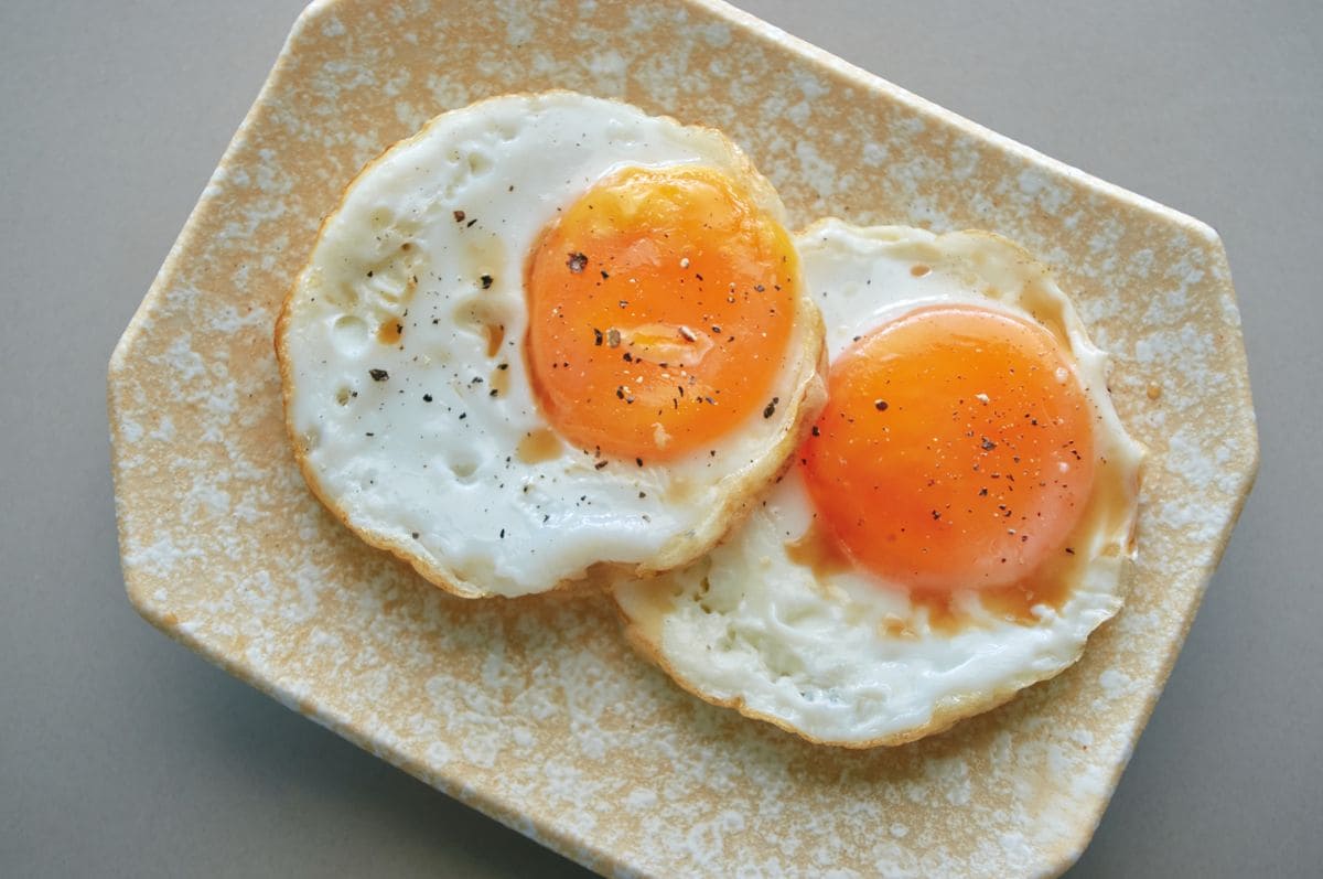 Eggs are a great protein source that can be eaten in any meal