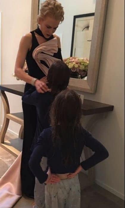 Nicole credits her "unconditional love" for her children as something that helped her play a mother on screen.
Photo: Facebook/Nicole Kidman