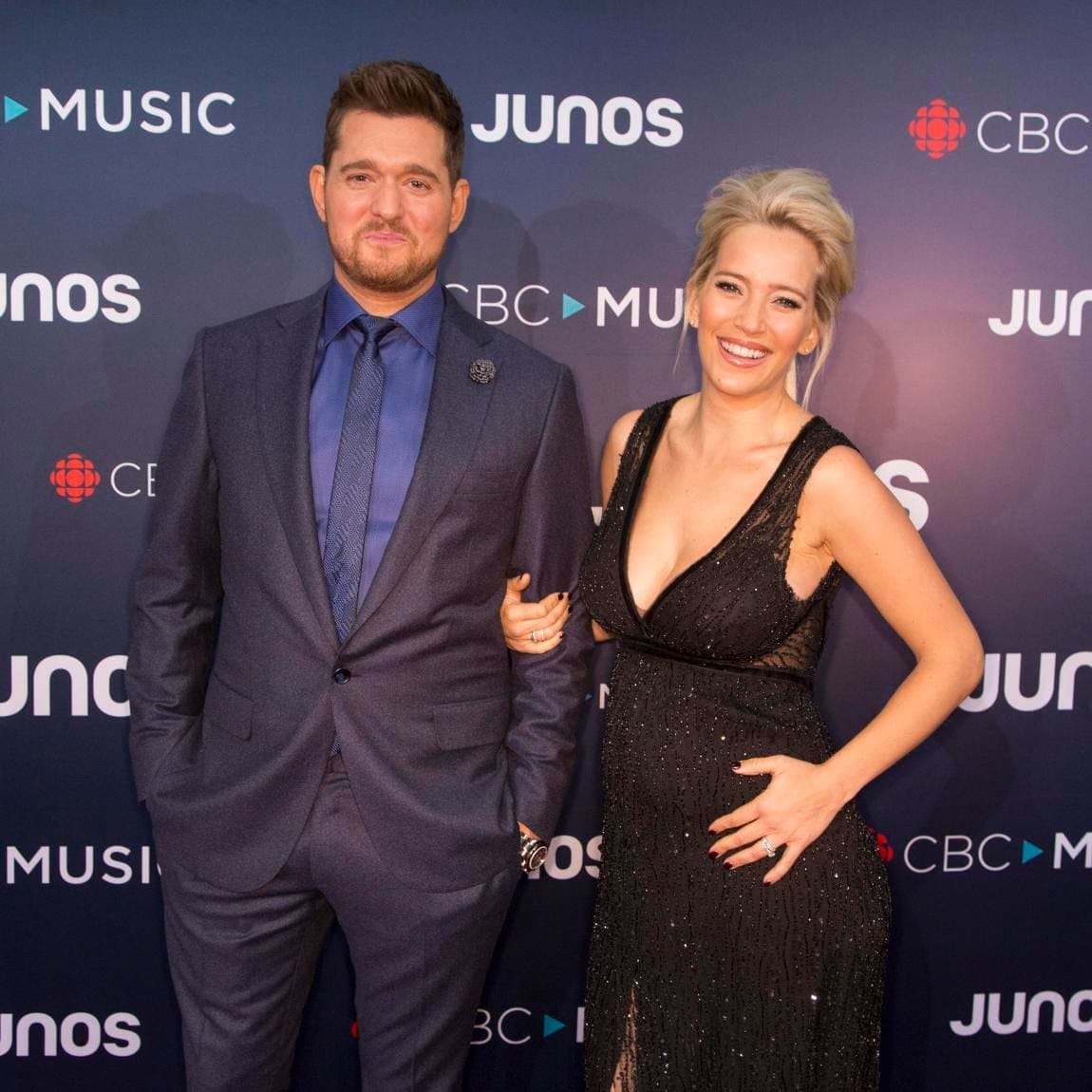 Michael Buble and his wife Luisana Lopilato