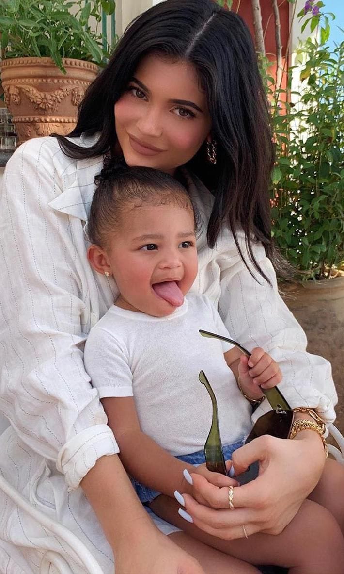 Kylie Jenner and Stormi Webster